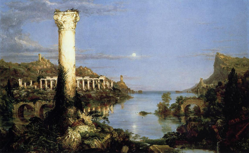 Thomas Cole Course of Empire Desolation